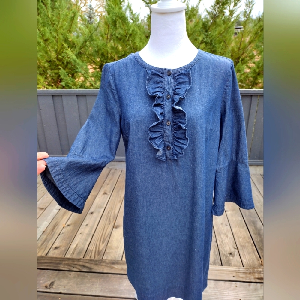 Draper James chambray dress, size 8
